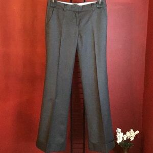 J. CREW LOW FIT WOOL TROUSERS SIZE 2